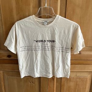 FOREVER 21 WORLD TOUR CROP TOP
